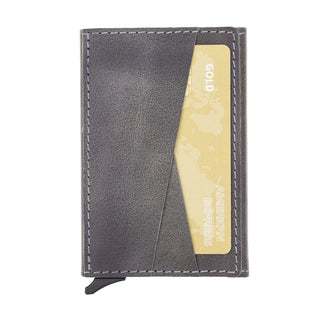 Bouletta Card Holder Gray Envelope Mechanical Card Holder Premium Koruma