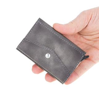 Bouletta Card Holder Gray Envelope Mechanical Card Holder Premium Koruma