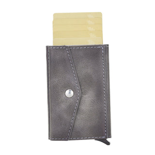 Bouletta Card Holder Gray Envelope Mechanical Card Holder Premium Koruma