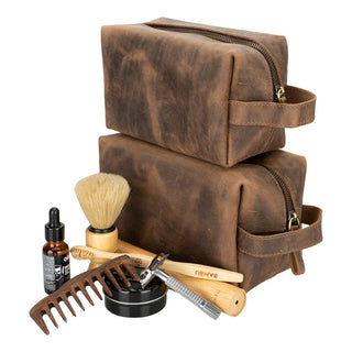 Bouletta Dopp Kit Eve Leather Dopp Kit, Large Premium Koruma