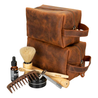 Bouletta Dopp Kit Eve Leather Dopp Kit, Large Premium Koruma