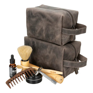 Bouletta Dopp Kit Eve Leather Dopp Kit, Large Premium Koruma