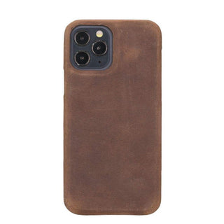 Bouletta Phone Case Saddle Brown F360 iPhone 12 Pro / iPhone 12 Leather Case Premium Koruma
