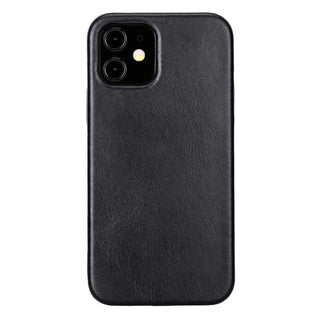 Bouletta Phone Case Black F360 iPhone 12 Pro / iPhone 12 Leather Cover Premium Koruma