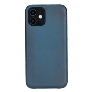Bouletta Phone Case Blue F360 iPhone 12 Pro / iPhone 12 Leather Cover Premium Koruma