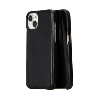 Bouletta Phone Case Black F360 iPhone 16 Leather Case Premium Koruma