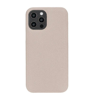 Bouletta Phone Case Beige F360 Leather iPhone 12 Pro Max Cover Premium Koruma
