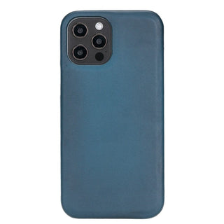 Bouletta Phone Case Blue F360 Leather iPhone 12 Pro Max Cover Premium Koruma