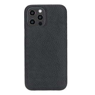 Bouletta Phone Case Shadow Black F360 Leather iPhone 12 Pro Max Cover Premium Koruma