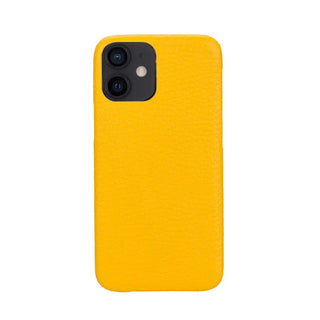 Bouletta Phone Case Yellow F360 Leather iPhone 12 Pro Max Cover Premium Koruma