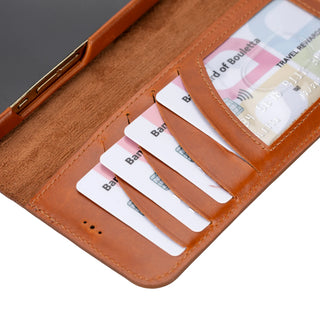Bouletta Phone Case F360 Magic Leather iPhone 16 Pro Detachable Wallet Case Premium Koruma