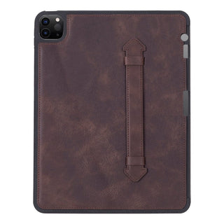 Bouletta iPad Case I Pad Pro 12.9" (2020 4th Gen) / Tan Felix iPad Pro 12.9" Leather Case Premium Koruma