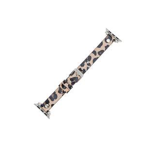 Bouletta Watch Band Ferro Leather Apple Watch Band with Silver Trok Premium Koruma