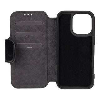 Bouletta Phone Case Firenze iPhone 16 Pro Leather Folio Case Premium Koruma