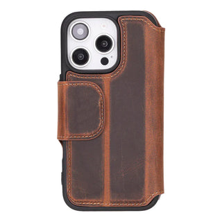 Bouletta Phone Case Firenze iPhone 16 Pro Max Leather Folio Case Premium Koruma