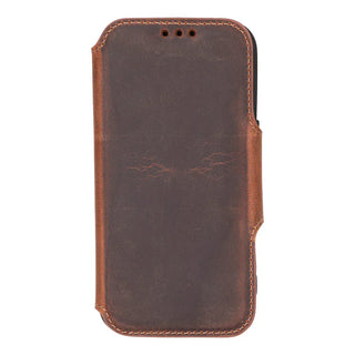 Bouletta Phone Case Firenze iPhone 16 Pro Max Leather Folio Case Premium Koruma