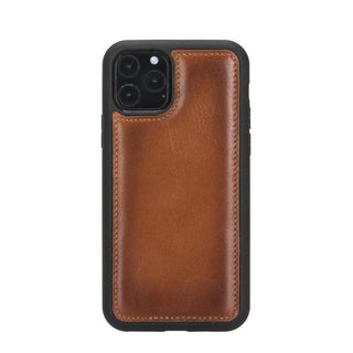 Bouletta Phone Case Tan Flex Cover iPhone 11 Pro Leather Case Premium Koruma