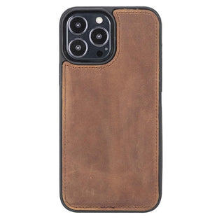 Bouletta Phone Case Saddle Brown Flex Cover iPhone 13 Pro Max Leather Case Premium Koruma