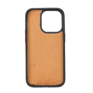 Bouletta Phone Case Tan Flex Cover iPhone 14 Pro Leather Case Premium Koruma
