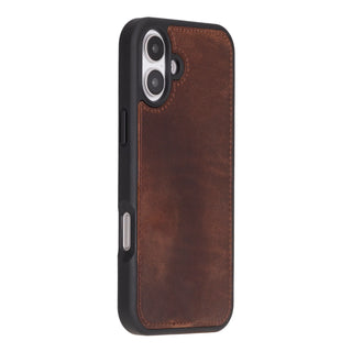 Bouletta Phone Case Saddle Brown Flex Cover iPhone 16 Plus Leather Case Premium Koruma