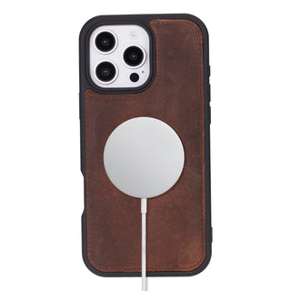 Bouletta Phone Case Saddle Brown Flex Cover iPhone 16 Pro Leather Case Premium Koruma