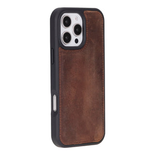 Bouletta Phone Case Saddle Brown Flex Cover iPhone 16 Pro Max Leather Case Premium Koruma