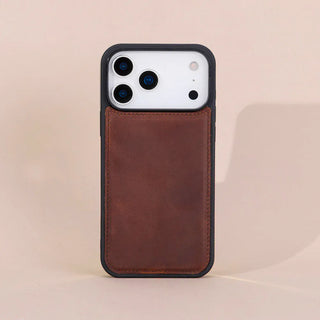 Bouletta Phone Case Saddle Brown Flex Cover iPhone 17 Pro Leather Case Premium Koruma