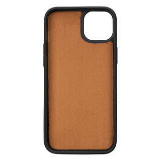 Bouletta Phone Case Tan Flex Cover Leather iPhone 15 Plus Case Premium Koruma