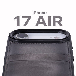 Bouletta Phone Case Flex Cover Leather iPhone 17 Air Case with Card Holder Premium Koruma