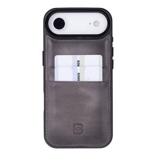 Bouletta Phone Case Flex Cover Leather iPhone 17 Air Case with Card Holder Premium Koruma