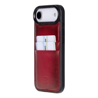Bouletta Phone Case Flex Cover Leather iPhone 17 Air Case with Card Holder Premium Koruma