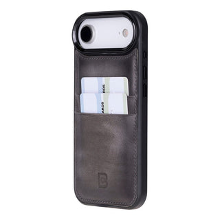 Bouletta Phone Case Flex Cover Leather iPhone 17 Air Case with Card Holder Premium Koruma