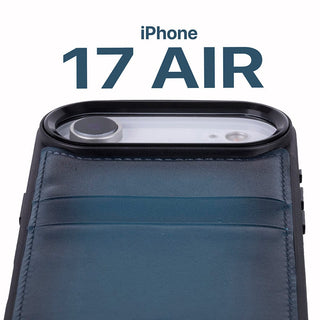 Bouletta Phone Case Flex Cover Leather iPhone 17 Air Case with Card Holder Premium Koruma