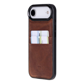 Bouletta Phone Case Flex Cover Leather iPhone 17 Air Case with Card Holder Premium Koruma