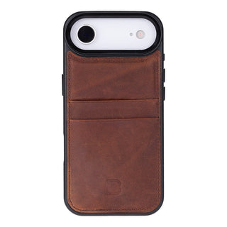 Bouletta Phone Case Flex Cover Leather iPhone 17 Air Case with Card Holder Premium Koruma