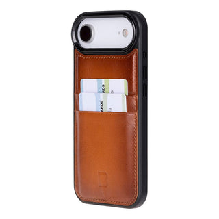 Bouletta Phone Case Flex Cover Leather iPhone 17 Air Case with Card Holder Premium Koruma