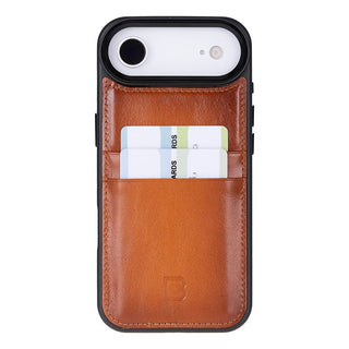 Bouletta Phone Case Flex Cover Leather iPhone 17 Air Case with Card Holder Premium Koruma