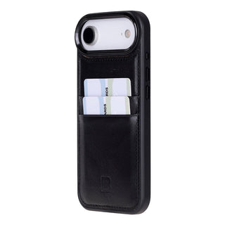 Bouletta Phone Case Flex Cover Leather iPhone 17 Air Case with Card Holder Premium Koruma