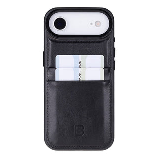 Bouletta Phone Case Flex Cover Leather iPhone 17 Air Case with Card Holder Premium Koruma