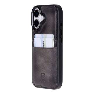 Bouletta Phone Case Flex Cover Leather iPhone 17 Case with Card Holder Premium Koruma