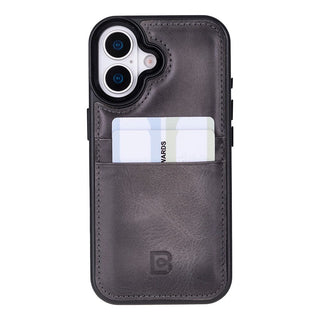Bouletta Phone Case Flex Cover Leather iPhone 17 Case with Card Holder Premium Koruma
