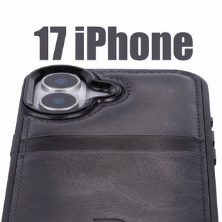 Bouletta Phone Case Flex Cover Leather iPhone 17 Case with Card Holder Premium Koruma