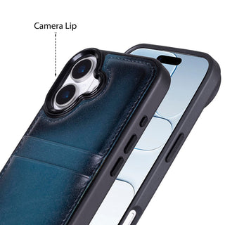 Bouletta Phone Case Flex Cover Leather iPhone 17 Case with Card Holder Premium Koruma