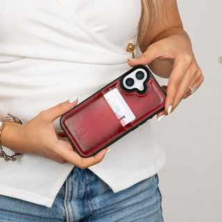 Bouletta Phone Case Flex Cover Leather iPhone 17 Case with Card Holder Premium Koruma