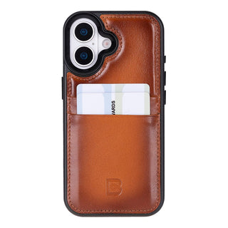 Bouletta Phone Case Flex Cover Leather iPhone 17 Case with Card Holder Premium Koruma