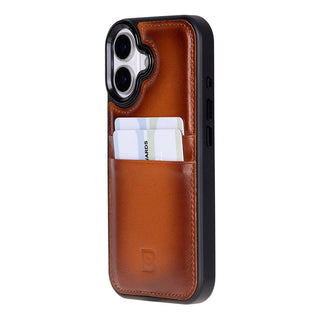Bouletta Phone Case Flex Cover Leather iPhone 17 Case with Card Holder Premium Koruma
