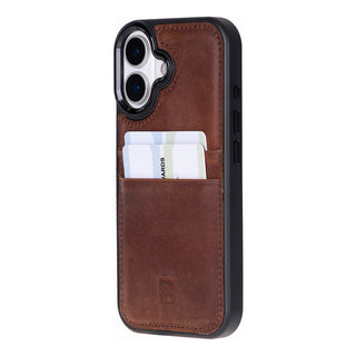 Bouletta Phone Case Flex Cover Leather iPhone 17 Case with Card Holder Premium Koruma