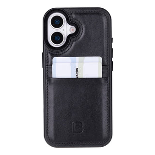 Bouletta Phone Case Flex Cover Leather iPhone 17 Case with Card Holder Premium Koruma