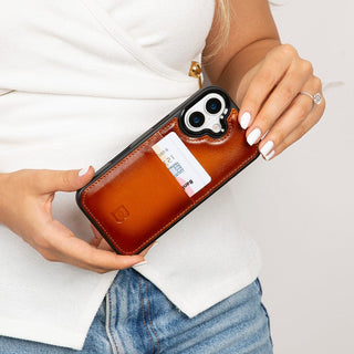 Bouletta Phone Case Flex Cover Leather iPhone 17 Case with Card Holder Premium Koruma