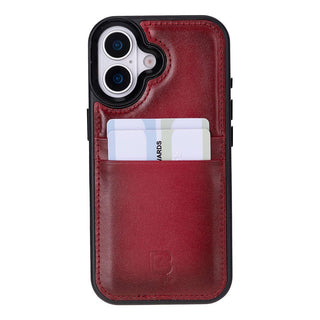 Bouletta Phone Case Flex Cover Leather iPhone 17 Case with Card Holder Premium Koruma